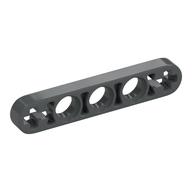 Technic Beam 1 × 5 Thin with Axle Holes on Ends Dark Bluish Gray