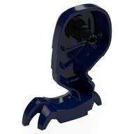 Animal, Dragon Leg Right with Black Pin Dark Blue