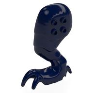 Animal, Dragon Leg Left with Black Pin Dark Blue