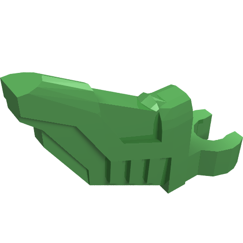 Wing with Clip [Plain] Hellgrün