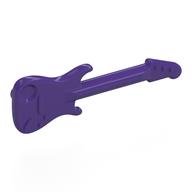 Musical Instrument Guitar Electric [Plain] Dunkellila