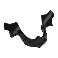 Headwear Accessory Visor / Chin Guard Elaborate [Plain] Black