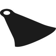 Neckwear Cape, One Top Hole Long in 