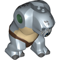 Body Giant, Cave Troll with Loin Cloth and Face Print Sand Blue