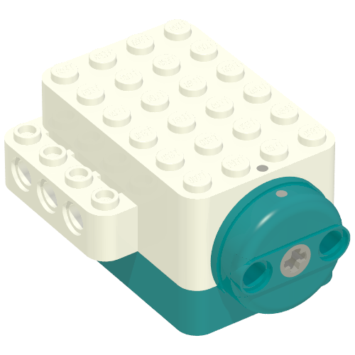 Motor 6 × 6 × 3, Science Weiß