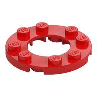 Plate Round 4 × 4 with 2 × 2 Round Opening Rot