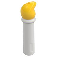 Duplo Candle with Yellow Flame Print