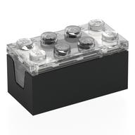 Brick, SMART Play 2 × 4 × 1 2/3 in Black