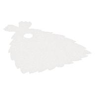Neckwear Cape, Jagged (Fur) with Collar White