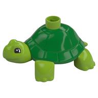 Duplo Animal Turtle with Green Back Lime
