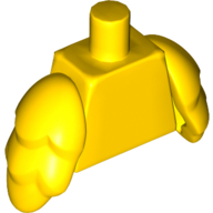 Torso with Bird Wings [Plain] Yellow