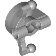 Technic Steering Portal with 2 Pin Holes and 2 Ball Joint Arms Hellblaugrau