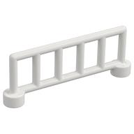 Duplo Fence Railing 1 × 6, with 6 Posts White