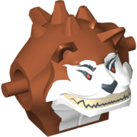 Torso/Head Alien, Dogpound Print Dunkelorange