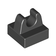 Tile Special 1 × 1 with Clip with Rounded Tips