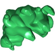 Hair Entwined Snakes (Medusa) Green