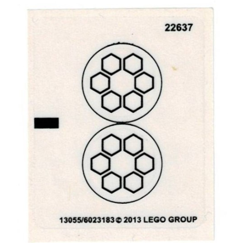 Sticker Sheet for Set 79102-1 [No Color/Any Color]