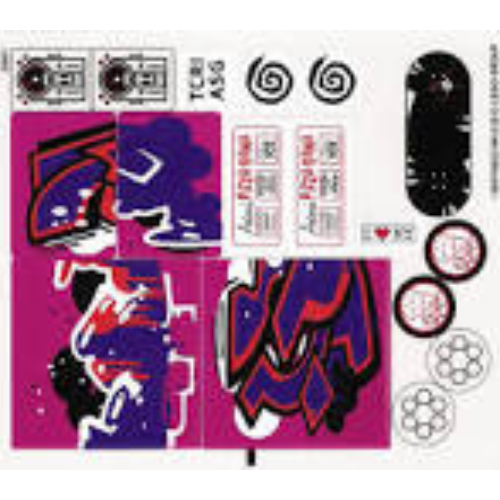 Stickerbogen für Set 79104-1