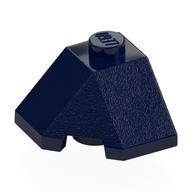 Brick Wedged, Sloped 45° 2 × 2 Corner Dark Blue