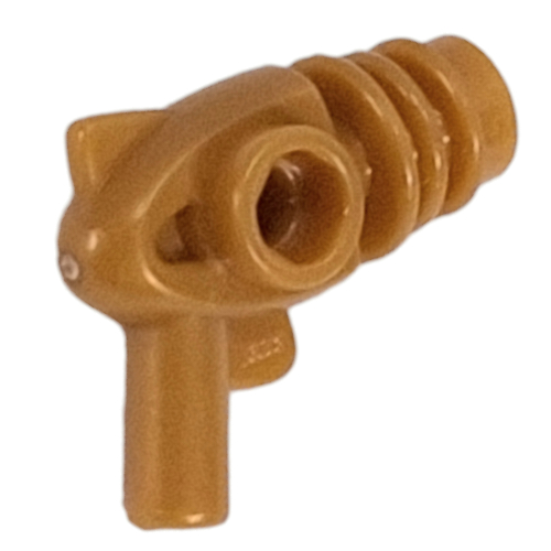 Weapon Gun Ray / Sci Fi - Rounded Heat Diffusers Perlgold