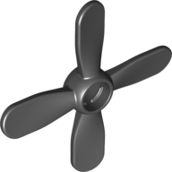 Duplo Rotor 4 Blade, 4 Diameter (Propeller) Schwarz