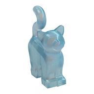 Animal, Cat, Standing New Style [Plain] Opal Trans-Light Blue