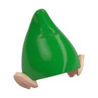 Hat, Elf Ears with Bright Green Hat Print Hellnougat