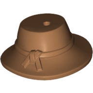Hat Wide Brimmed Medium Nougat