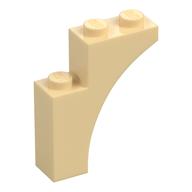 Brick Arch 1 × 3 × 3 [Gothic] Tan