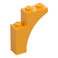 Brick Arch 1 × 3 × 3 [Gothic] Bright Light Orange