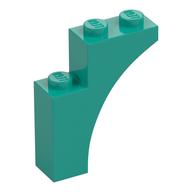 Brick Arch 1 × 3 × 3 [Gothic] Dark Turquoise