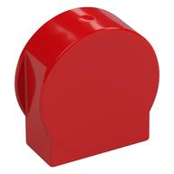 Duplo Brick 1 × 3 × 2 Round Top, Cut Away Sides Rot