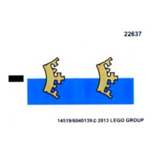 Sticker Sheet for Set 70402-1 [No Color/Any Color]