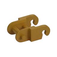 Technic Link, Reinforced, with Beveled Edge Pearl Gold