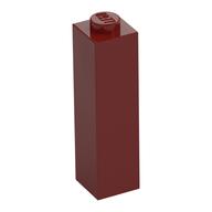 Stein 1 × 1 × 3 Dunkelrot