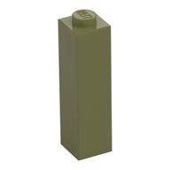 Brick 1 × 1 × 3 Olive Green