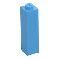 Brick 1 × 1 × 3 Medium Blue