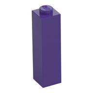 Stein 1 × 1 × 3 Dunkellila