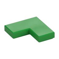 Tile 2 × 2 Corner Bright Green