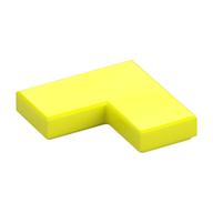 Tile 2 × 2 Corner Vibrant Yellow