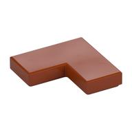 Tile 2 × 2 Corner Dark Orange
