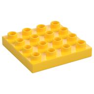 Duplo Platte 4 × 4 Gelb