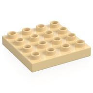 Duplo Plate 4 × 4 Tan