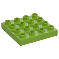 Duplo Platte 4 × 4 Limette