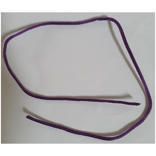 String Cord Medium Thickness 35cm Dark Purple