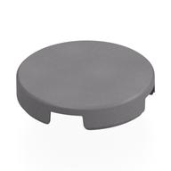 Tile Round 2 × 2 with Bottom Stud Holder Flat Silver