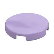 Tile Round 2 × 2 with Bottom Stud Holder Lavendel