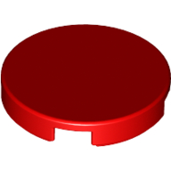 Tile Round 2 × 2 with Bottom Stud Holder Rot