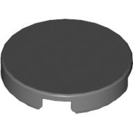 Tile Round 2 × 2 with Bottom Stud Holder Dark Bluish Gray