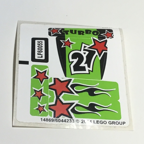 Sticker Sheet for Set 60055-1 [No Color/Any Color]